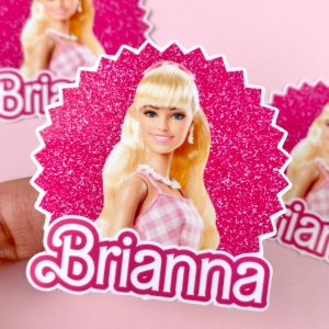 Barbie Party Stickers