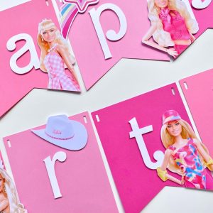 Barbie Birthday Banner