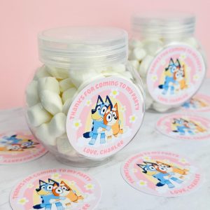 Bluey Daisy Thank you Stickers