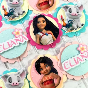 Moana Cupcake Toppers
